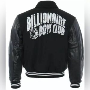 Billionaire Boys Club men’s varsity jacket wool/ leather size XXL